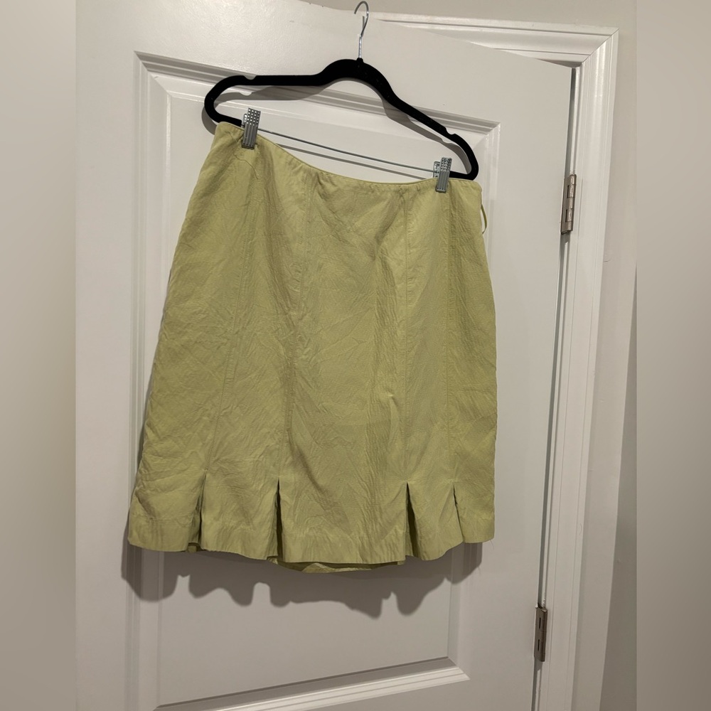 Valerie Stevens silk skirt